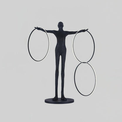 Trinity Life Sculpture Floor Lamp