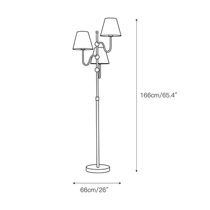 Triple Floor Lamp