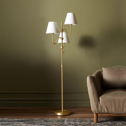 Triple Floor Lamp