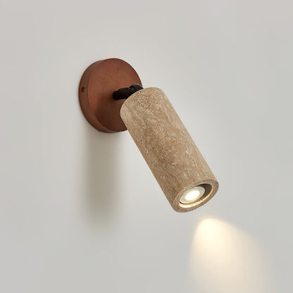 Versa Stone Adjustable Plug-in Wall Light
