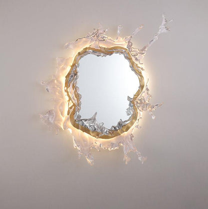 Water Drop Mirror Wall Lamp