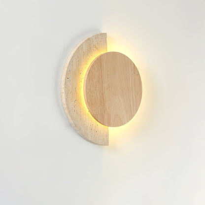 Crescent Halo Wall Sconce