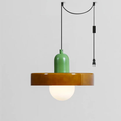 Disc Orb Swag Lights